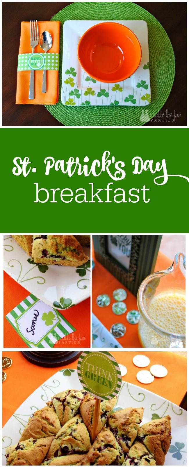 My Parties: $0 St. Patrick's Day Breakfast {I Spent Nada!}