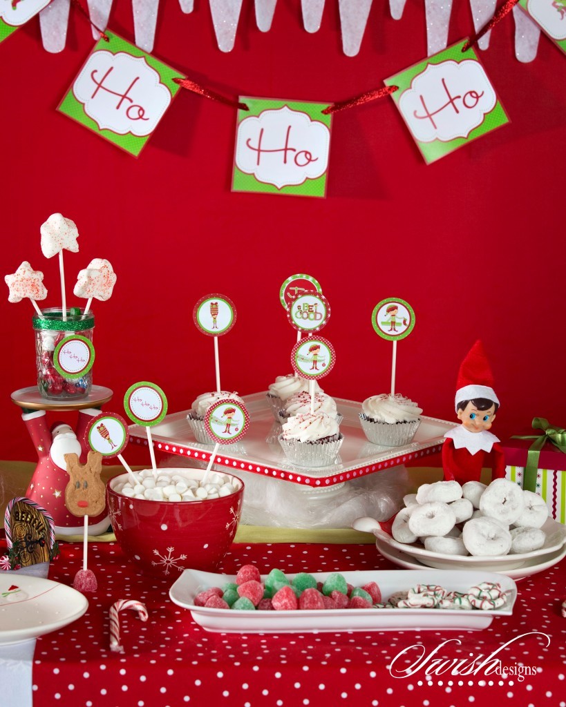 Guest Party: Elf on the Shelf Christmas Party & Printables