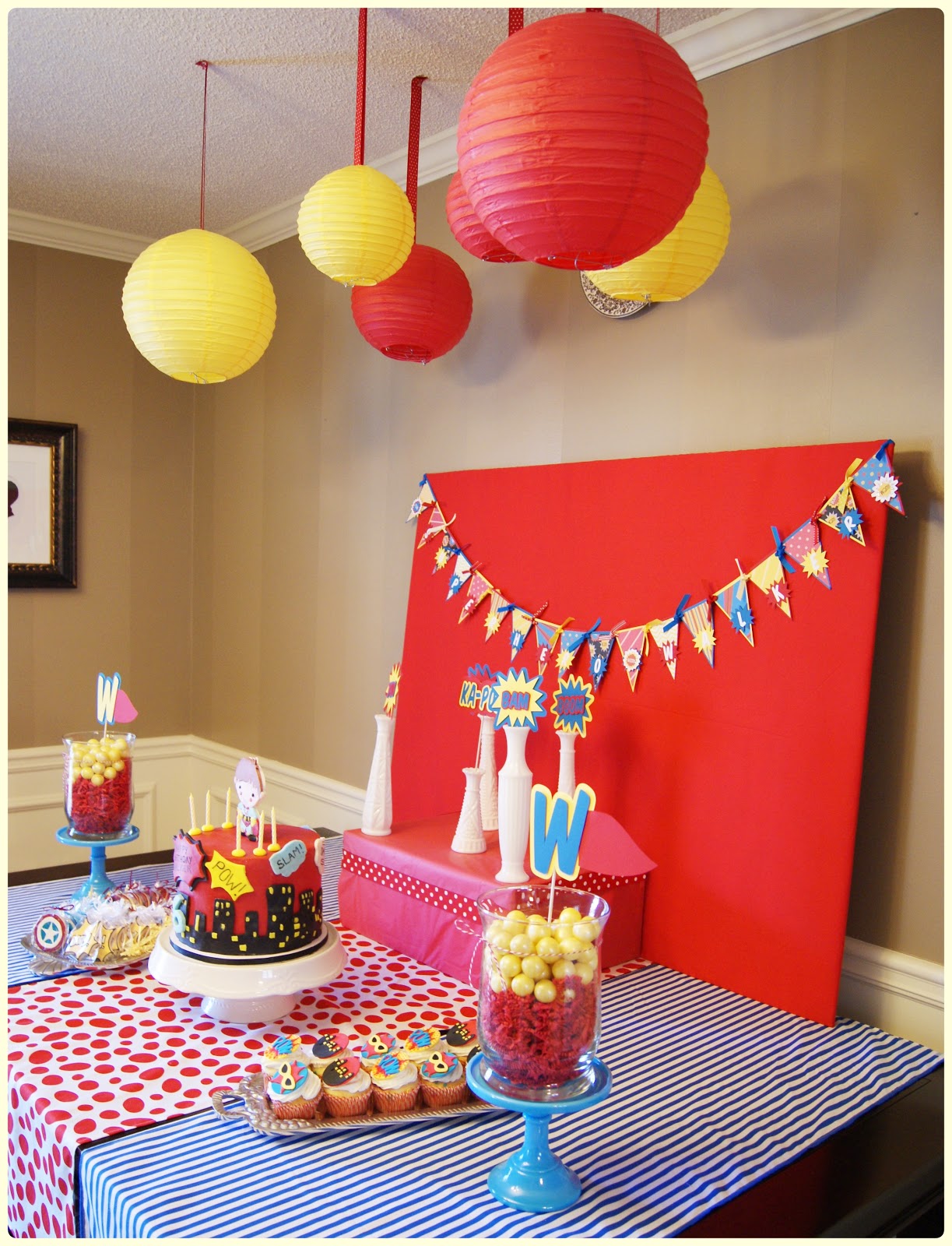 Guest Party: How to Style a Captain America Birthday Party - The Party ...