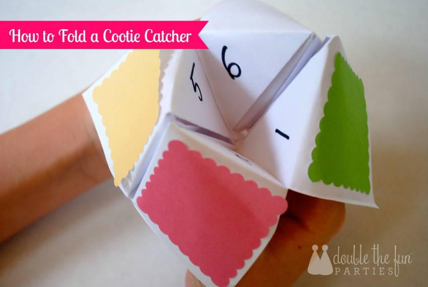 how-to-fold-a-cootie-catcher-by-double-the-fun-parties-the-party-teacher