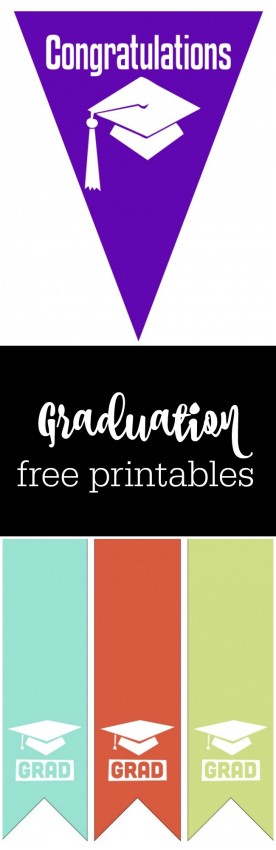 freebie friday graduation party printables the party teacher