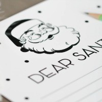 FFs Letter to Santa The TomKat Studio BW