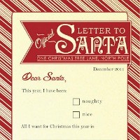 FFs Letters from Santa Lily Gene Prints