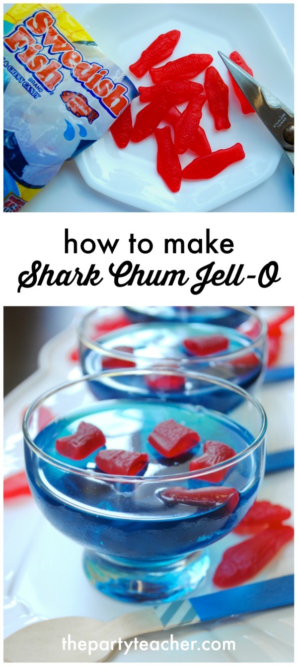 How to make Shark Chum Jell-O by The Party Teacher