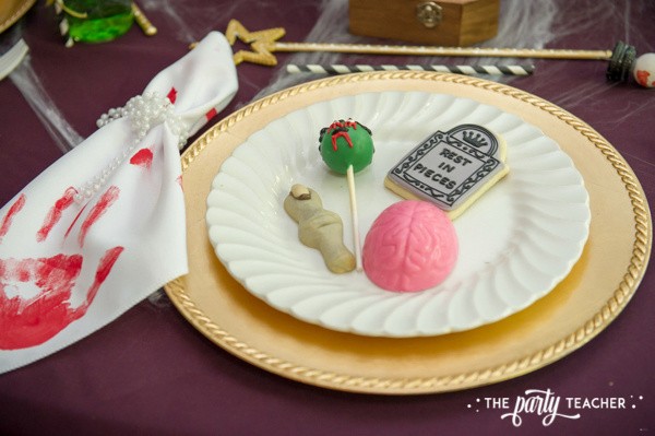 Zombie Princess Party by The Party Teacher - sweets