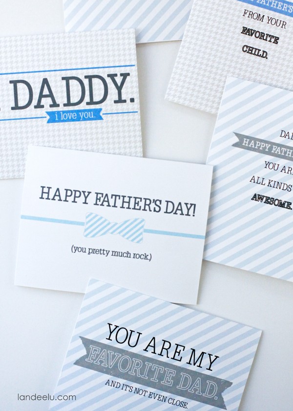 Freebie Friday: 30 Father's Day Printables