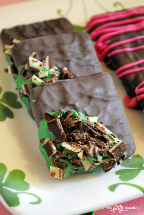 Simply Irish St Patricks Day Party by The Party Teacher - dressed up cookies
