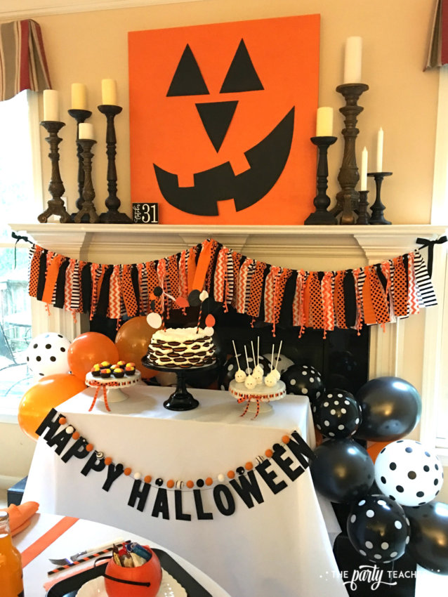 My Parties: Pumpkin Decorating Halloween Party - The Party Teacher