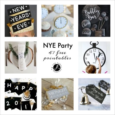 Freebie Friday: 47 New Year’s Eve Free Printables