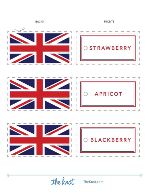 Freebie Friday: Royal Wedding Viewing Party Free Printables - The Party ...