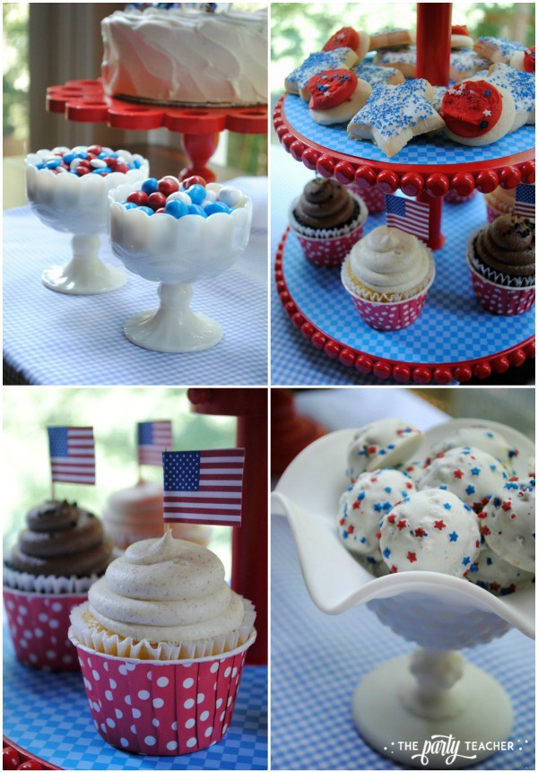 Easy 4th of July party desserts - The Party Teacher