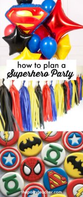 Mini Party Plan: Superhero Party - The Party Teacher