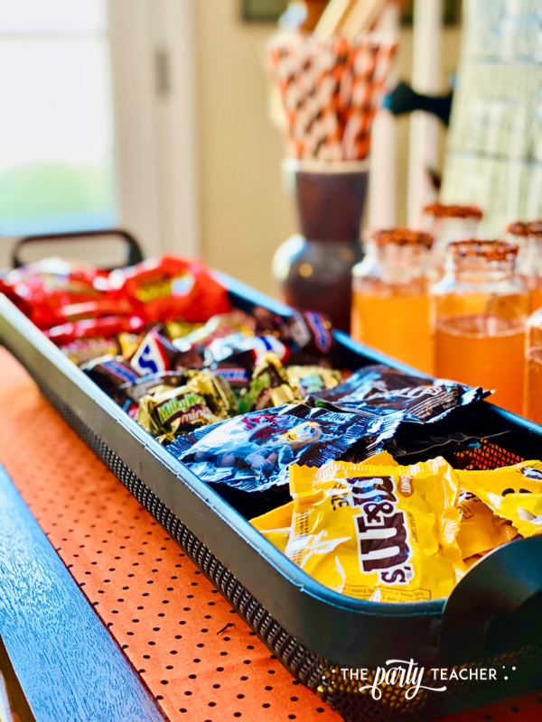 Halloween candy table by The Party Teacher - candy-42