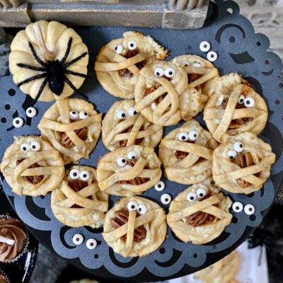 Recipe: Easy Brie, Pecan and Fig Halloween Appetizer