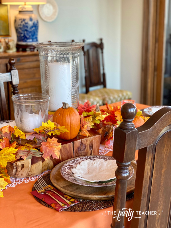How to set a Thanksgiving table by The Party Teacher - 20