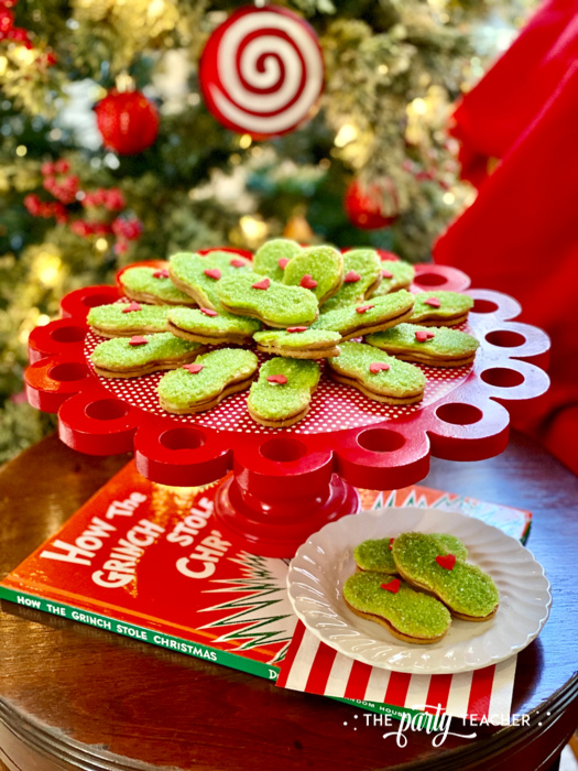 Grinch Nutter Butter Cookie Recipe by The Party Teacher - 24