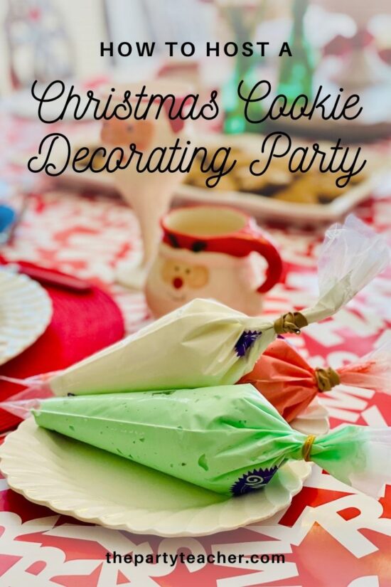 How to Host a Christmas Cookie Decorating Party by The Party Teacher