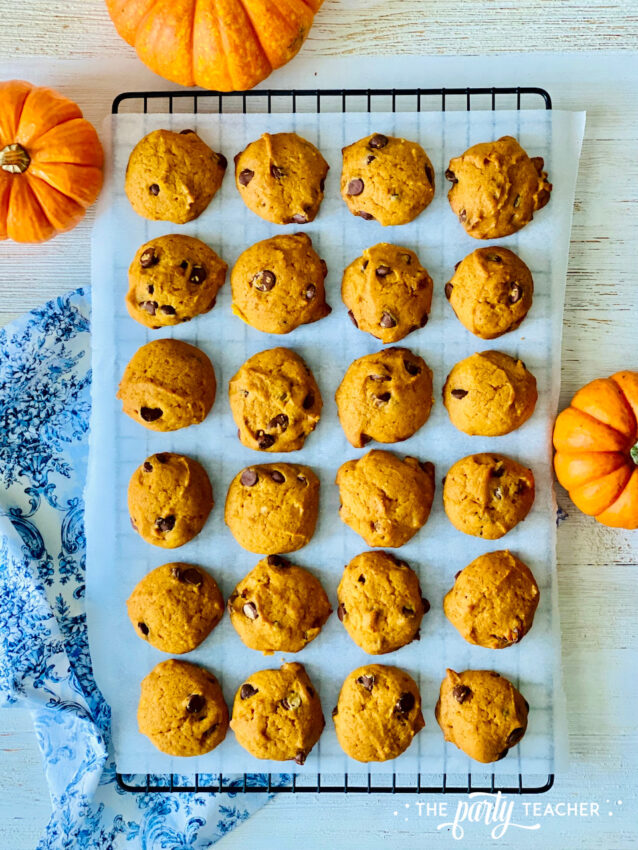 Pumpkin Chocolate Chip Cookies Recipe by The Party Teacher - 14