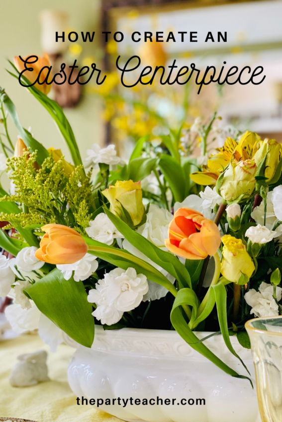 How to Create an Easter Centerpiece by The Party Teacher