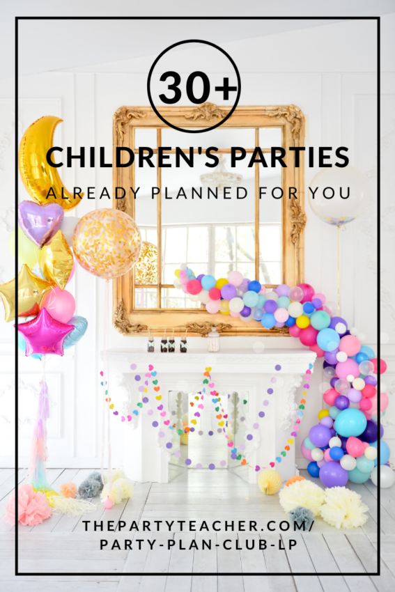 Party Plan Club 2022 - The Party Teacher party
