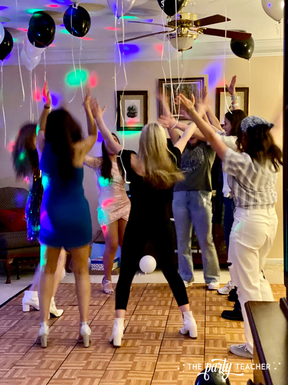 Teen disco party by The Party Teacher - 70